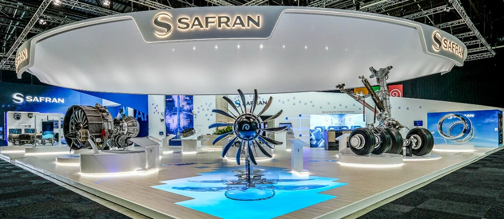 Safran stand Paris Air Show 2025