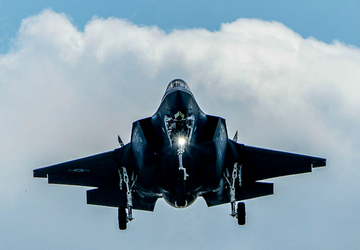 Paris Air Show 2025 - F-35 in flight